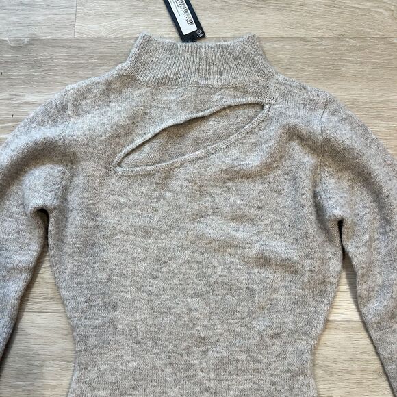 Pretty Little Things Knit Cut Out Maxi Dress Sweater Women's-Size S - Picture 3 of 6